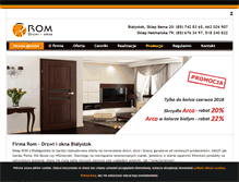 Tablet Screenshot of firmarom.pl